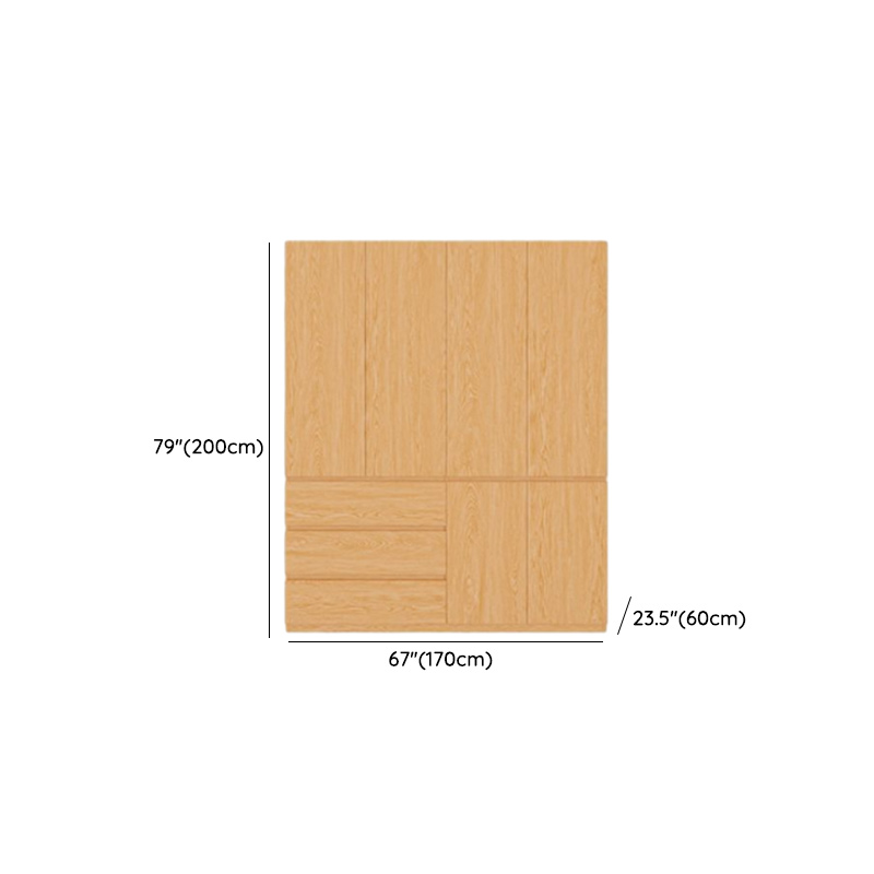 Natural Wood Wardrobe Closet | Ormau - image 17
