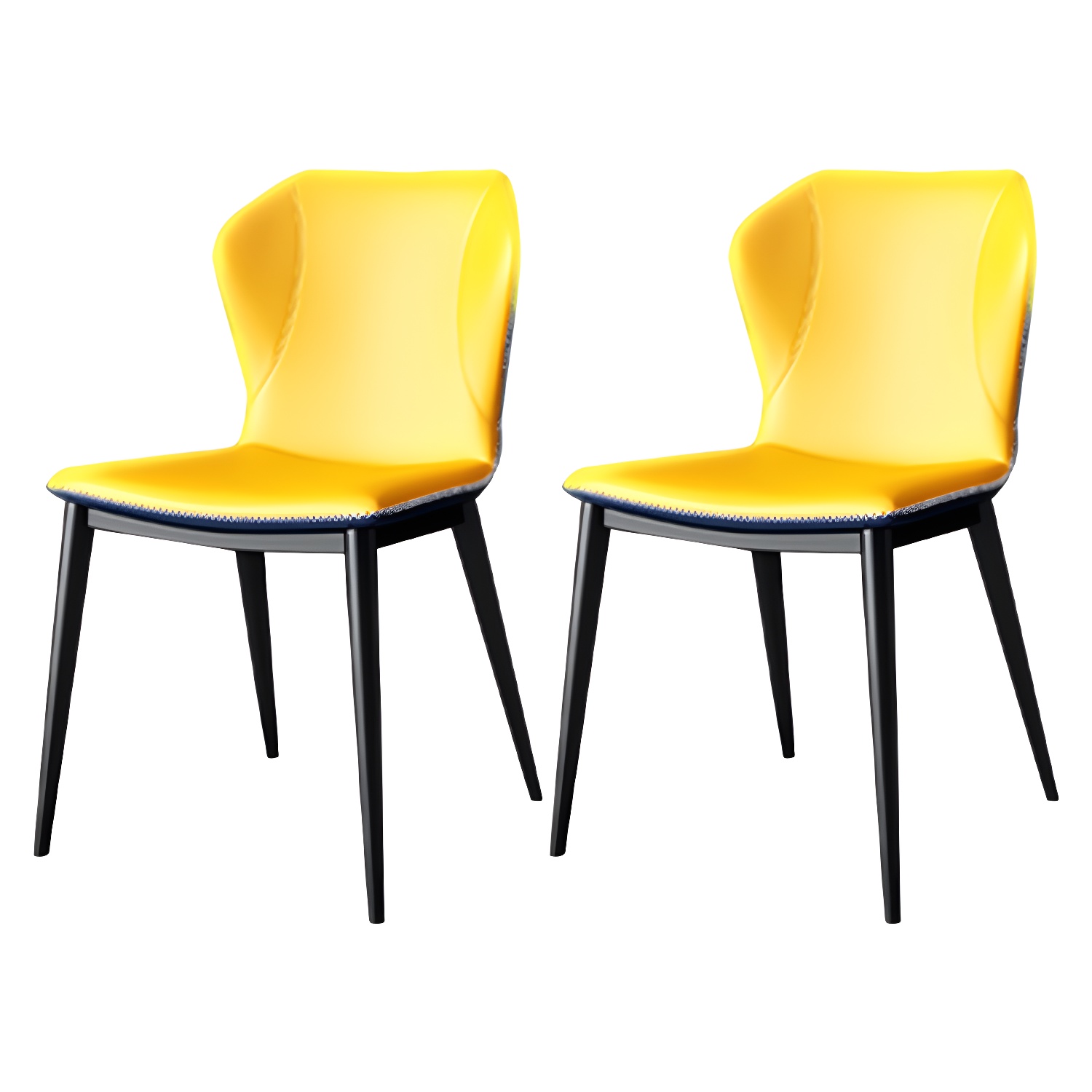 Wingback Leather Dining Chair | Ormau - image 19
