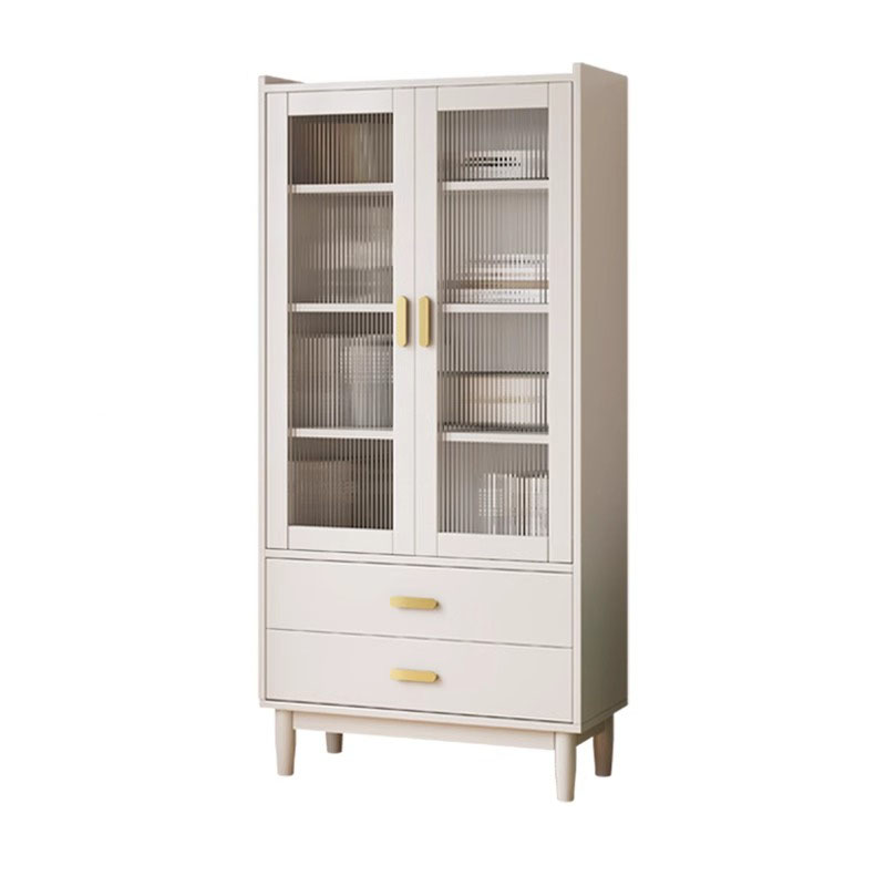 Solid Wood Accent Cabinet with Glass Door | Ormau - image 16