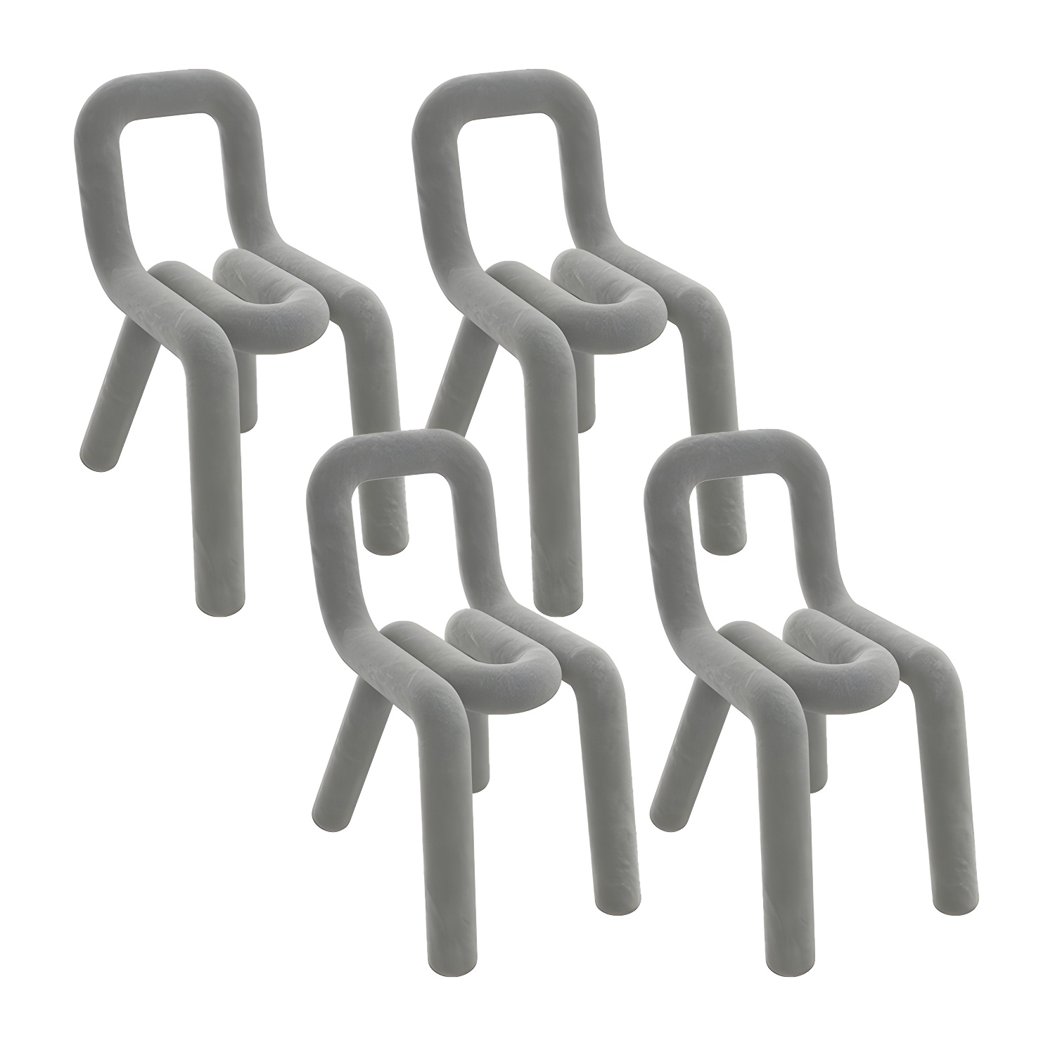 Velvet Open-Back Dining Chair | Ormau - image 24