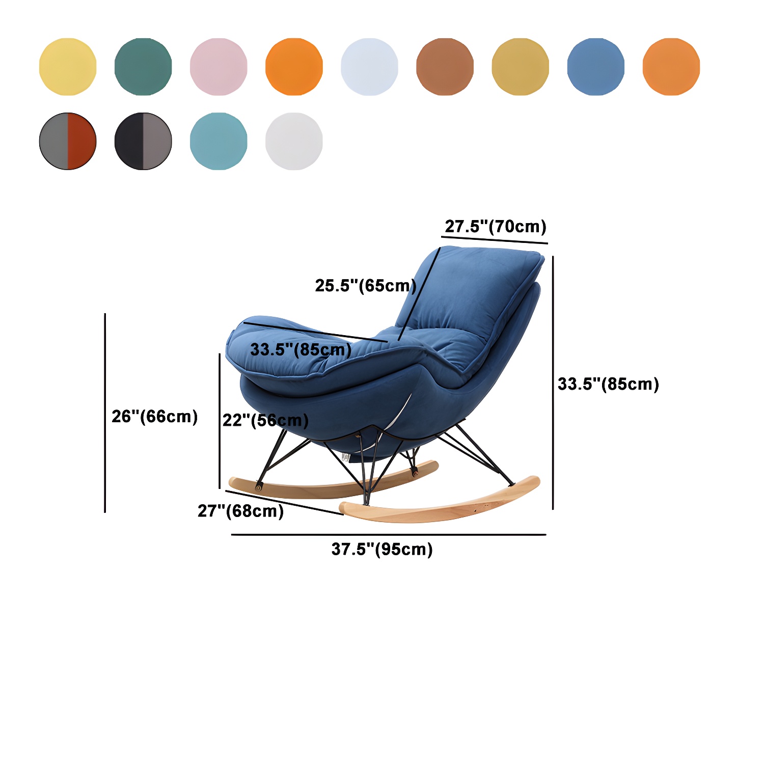 Spindle Rocker & Ottoman | Ormau - image 22