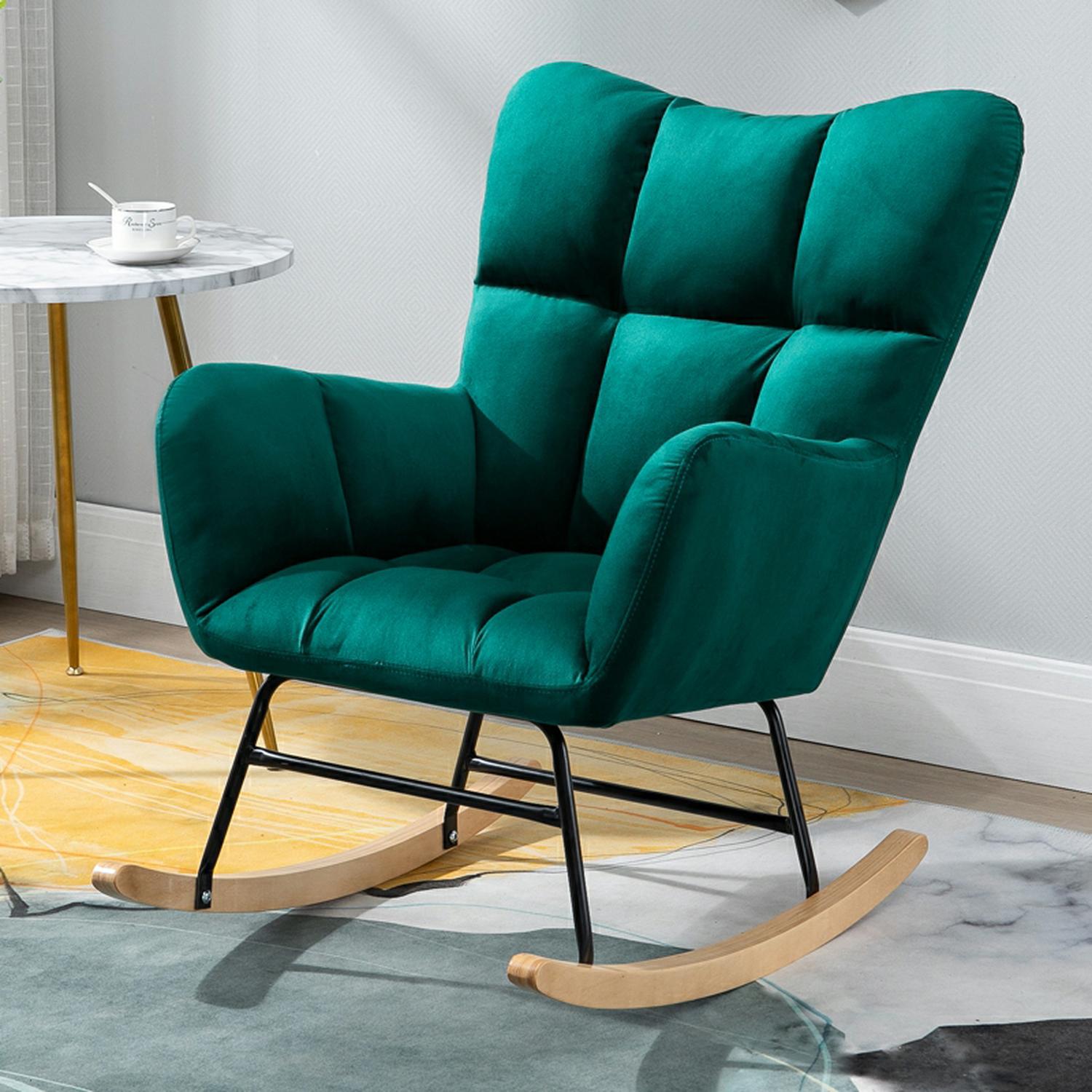 Tufted Rocking Chair | Ormau - image 1