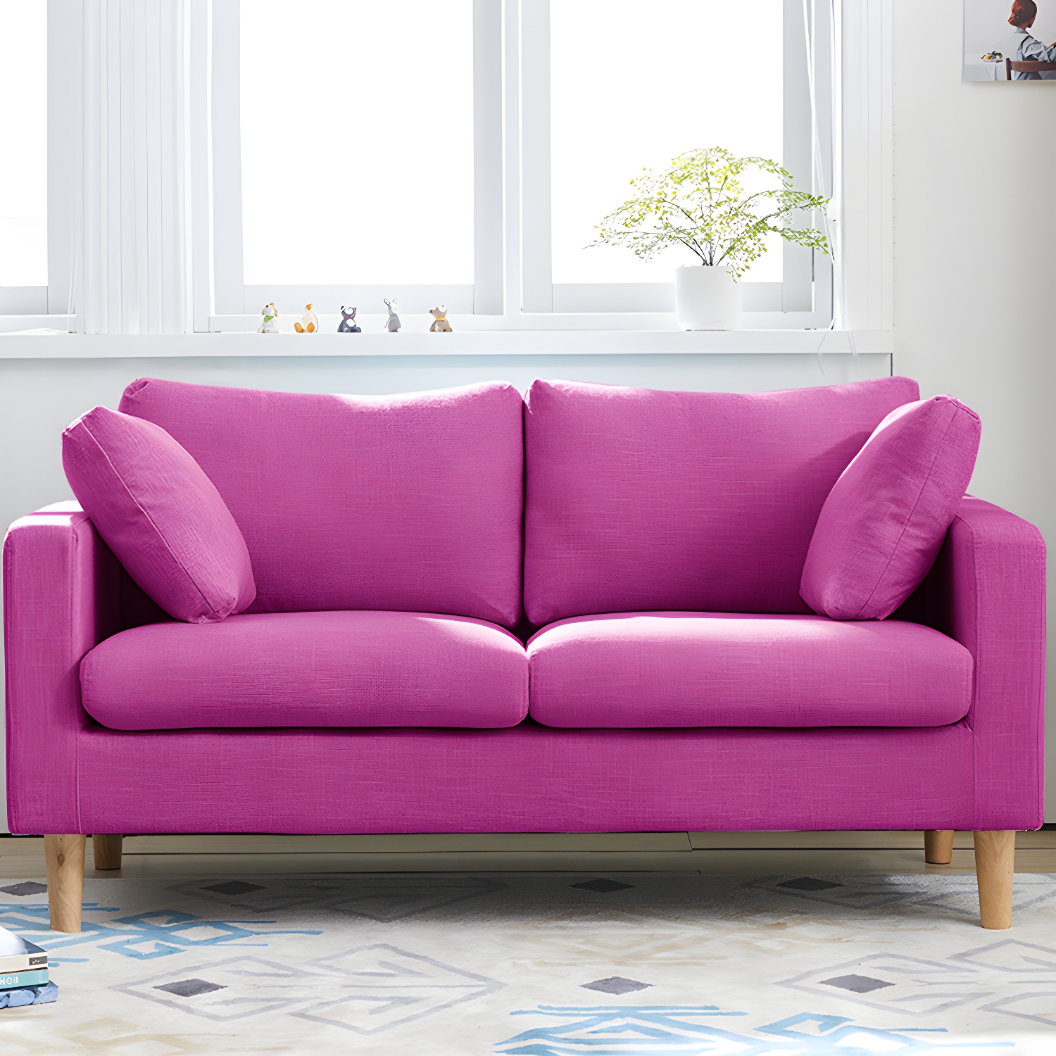 Contemporary Loveseat | Ormau - image 16
