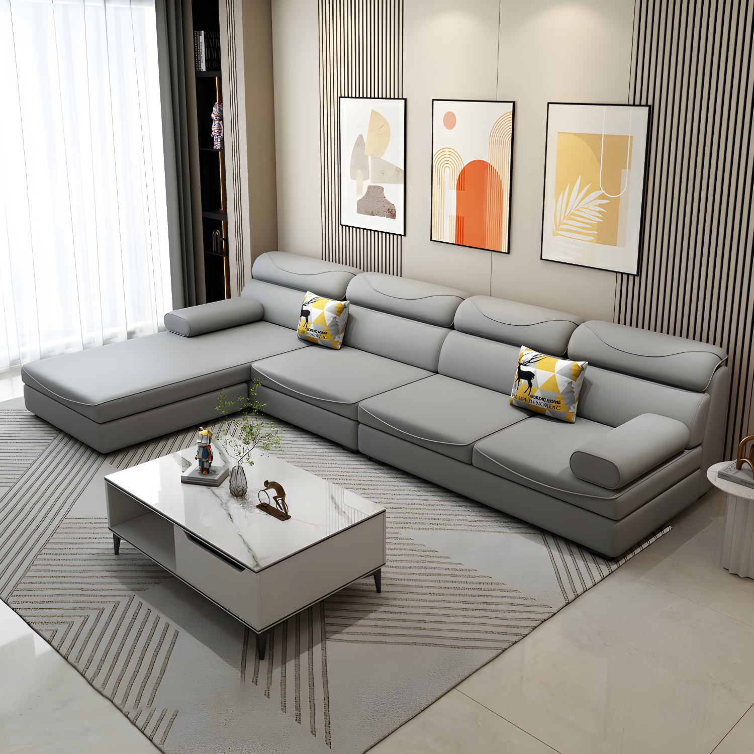 L-Shape Sectional Sofa | Ormau - image 15