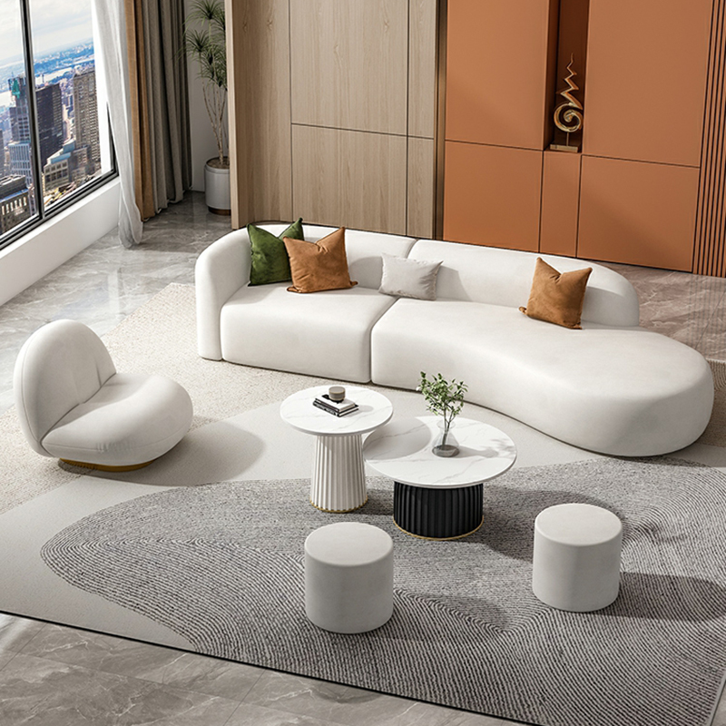 Chalk Sectional Sofa | Ormau - image 2