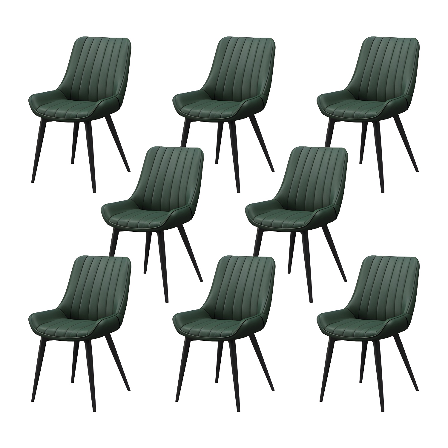 Faux Leather Dining Side Chair | Ormau - image 65