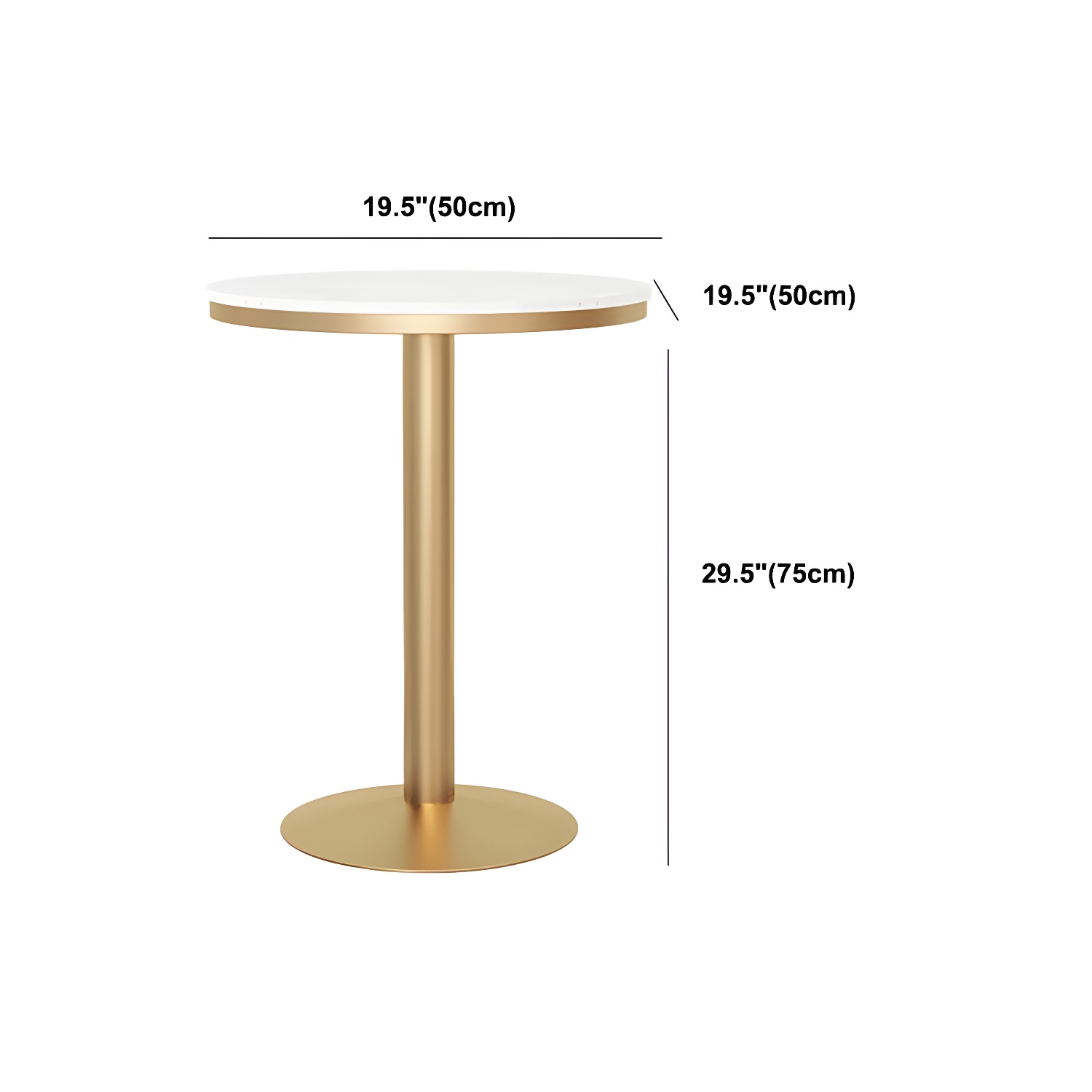 Marble & Gold Dining Table | Ormau - image 18