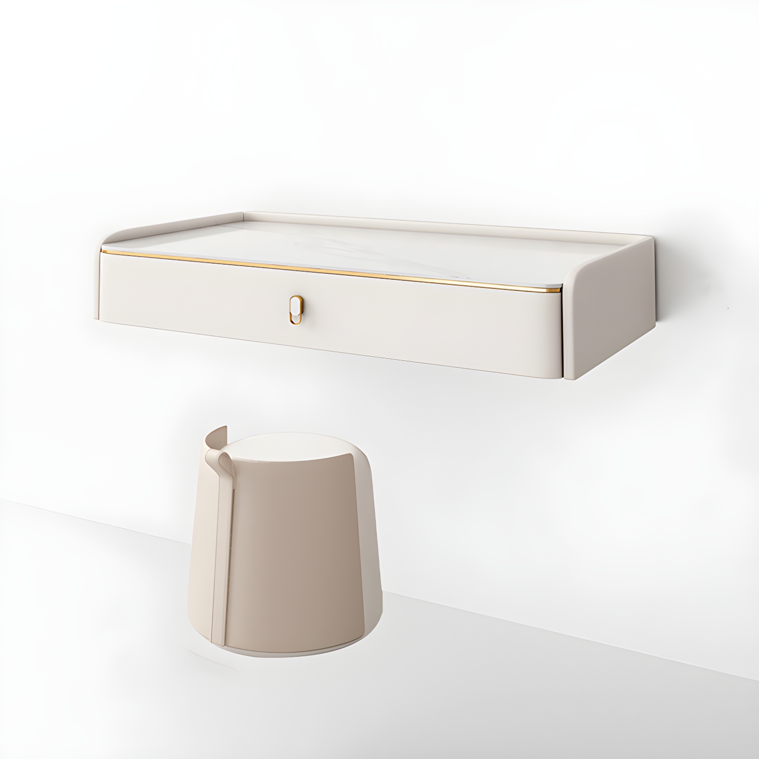 Glam Off-White Vanity | Ormau - image 11