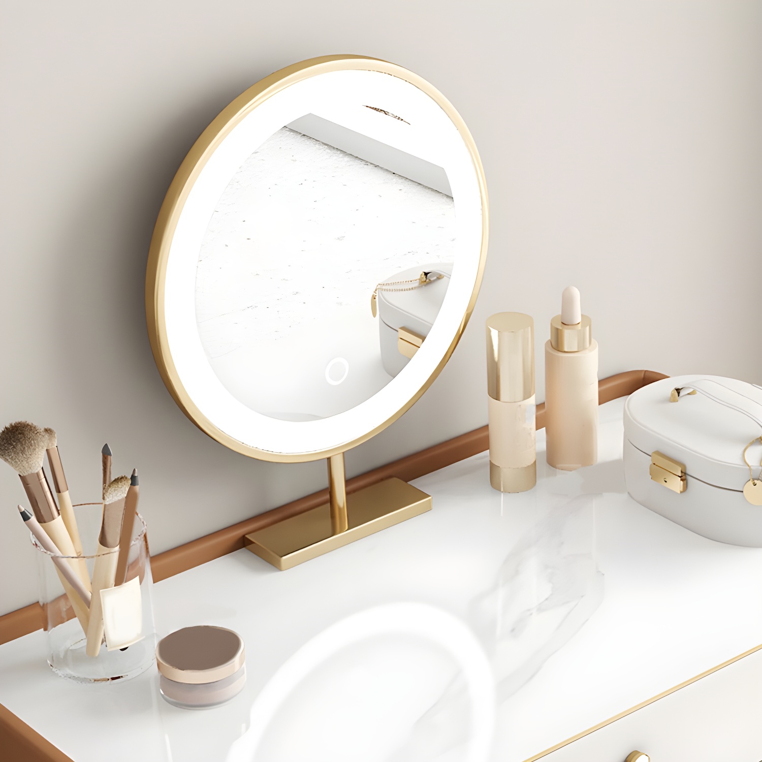Glam Off-White Vanity | Ormau - image 6