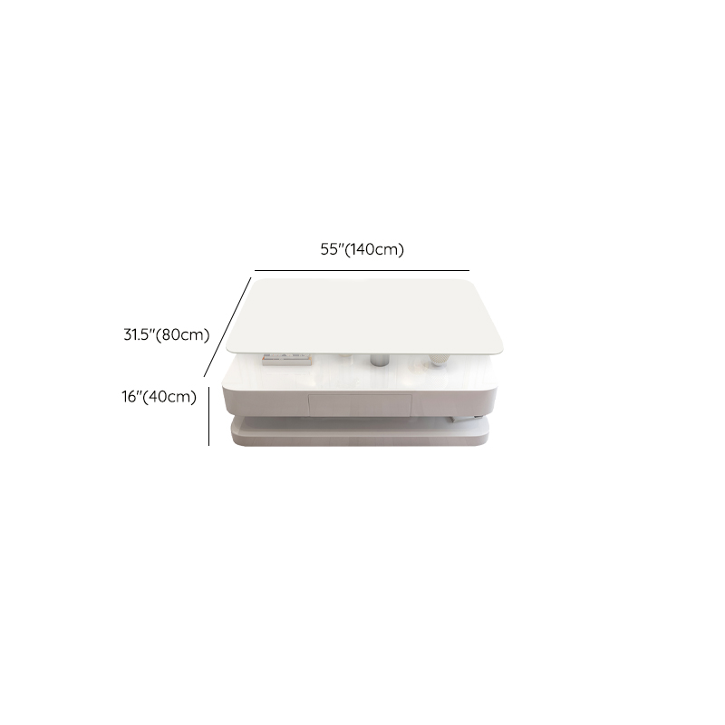 Modern White Coffee Table | Ormau - image 20
