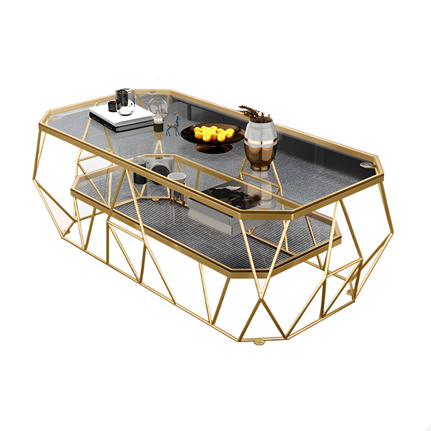 Octagon Glass Coffee Table | Ormau - image 7