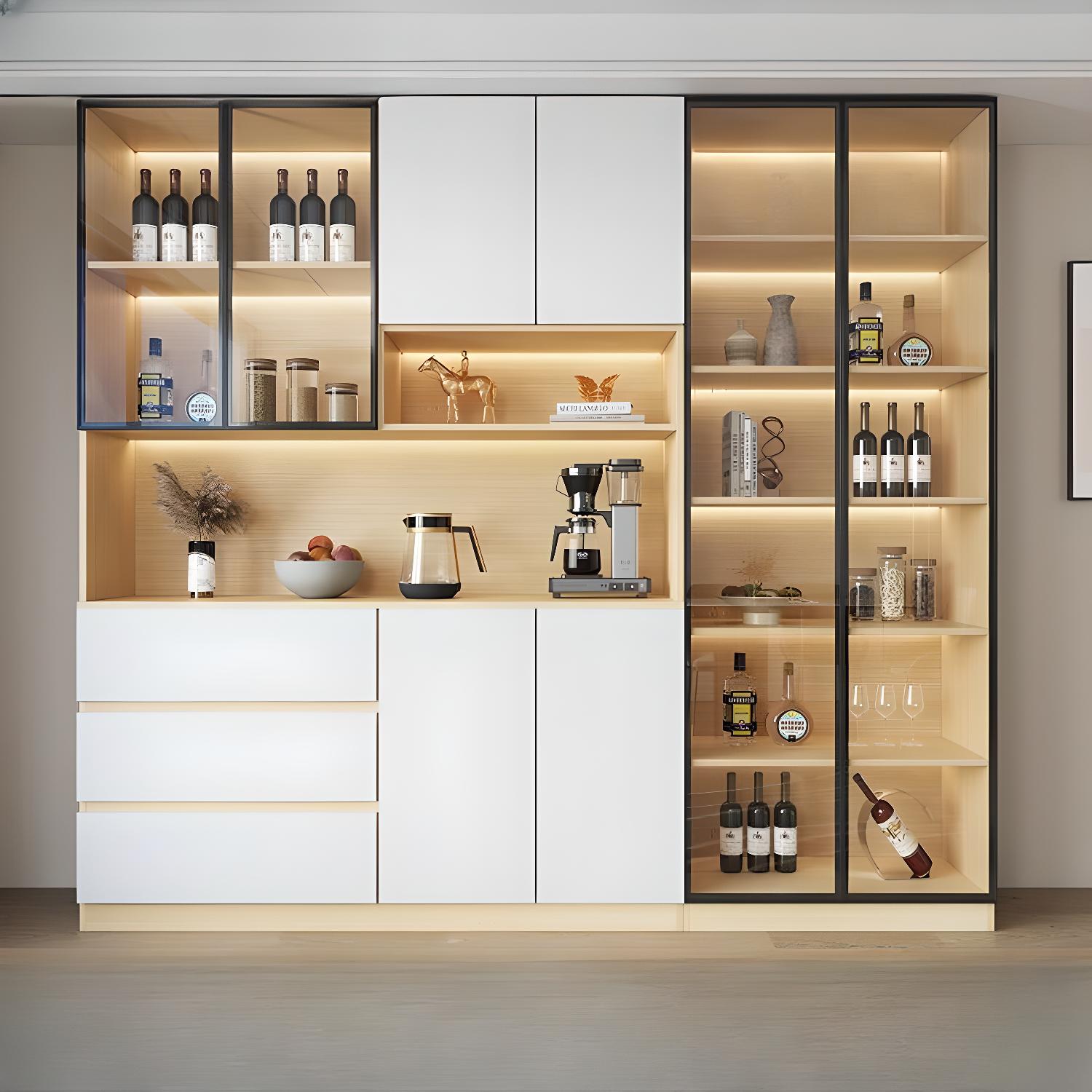Modern Sideboard with Lighting | Ormau - image 41