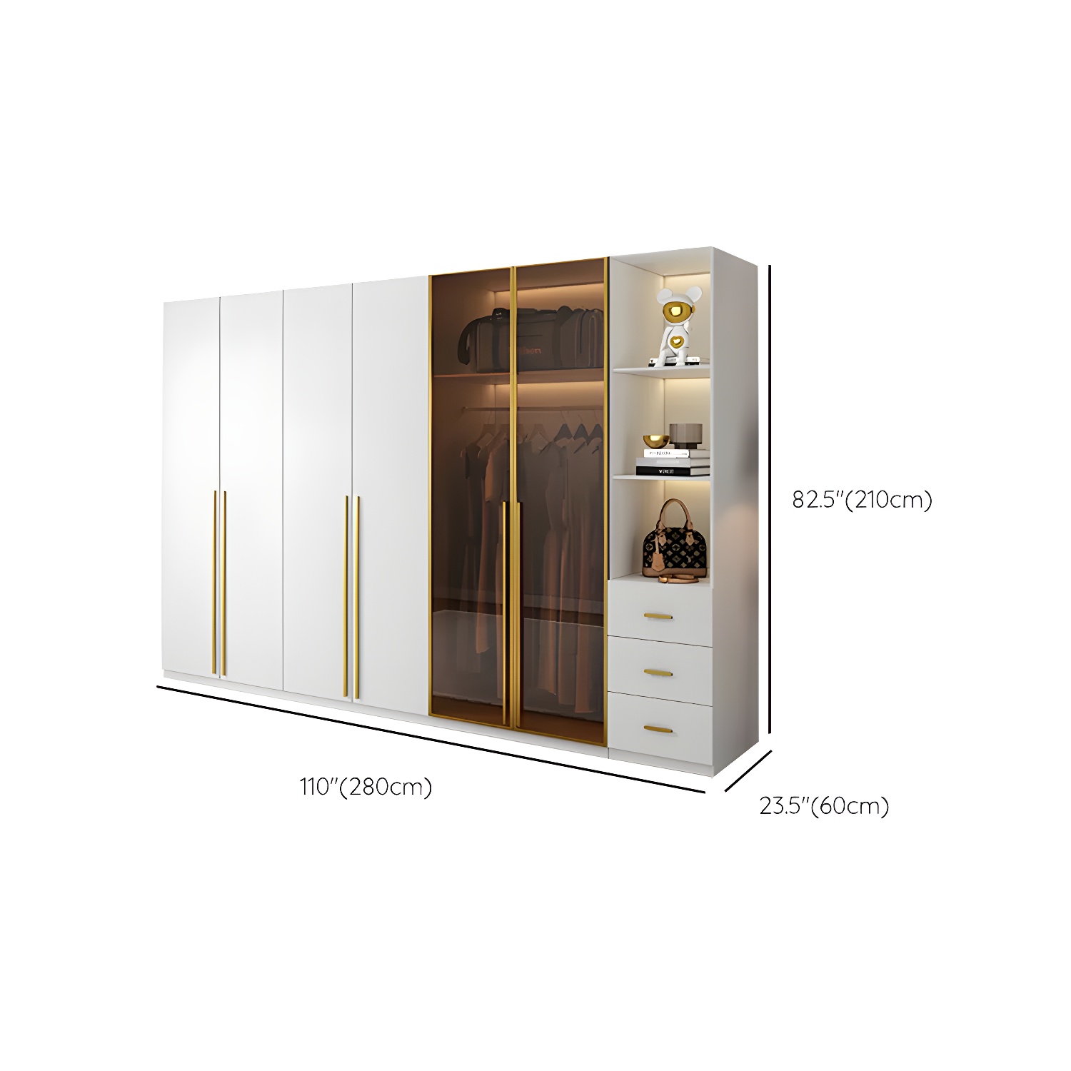 Modern Wardrobe Armoire | Ormau - image 20