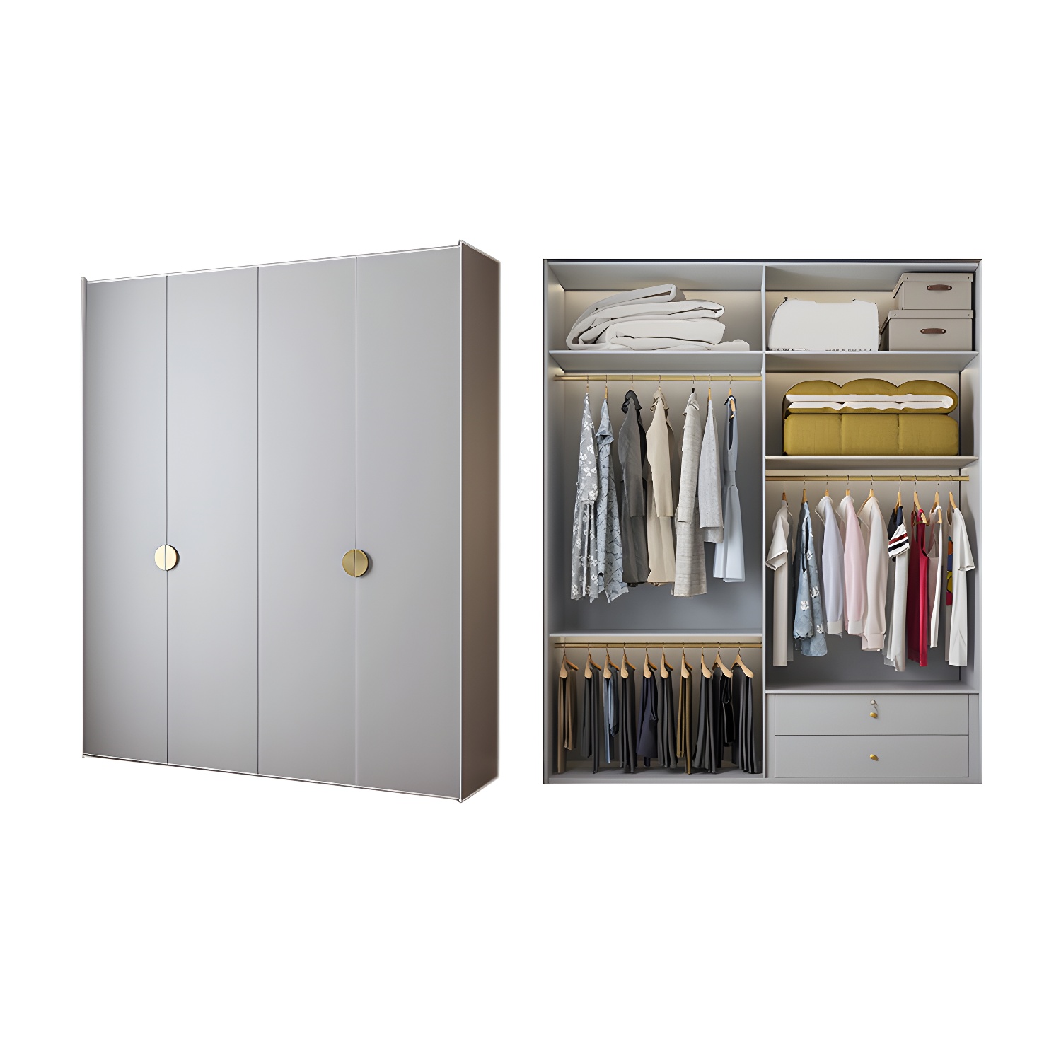 Modern Wardrobe Cabinet | Ormau - image 2