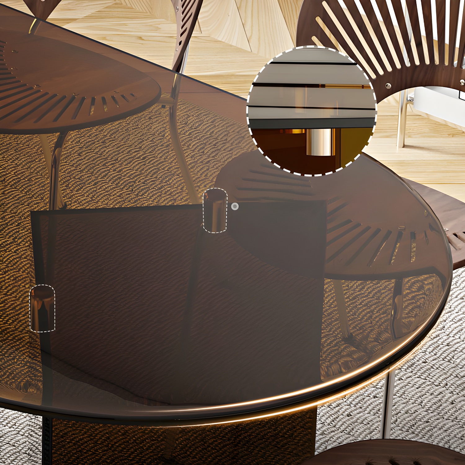 Glass Dining Table | Ormau - image 7