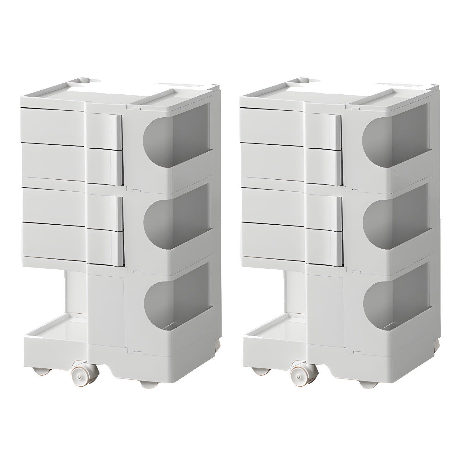 Modern Open Storage Nightstand | Ormau - image 25