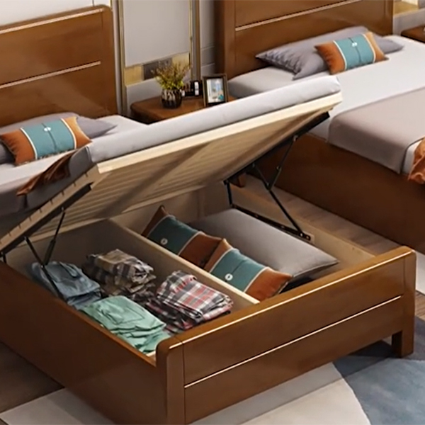 Traditional Wood Panel Bed | Ormau - image 7