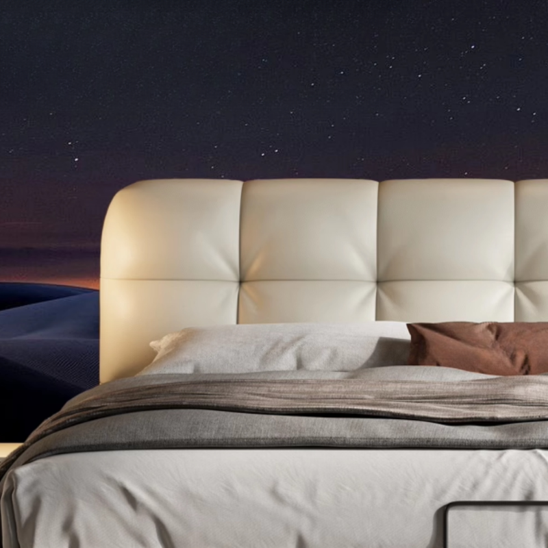 Button-Tufted Storage Bed | Ormau - image 5
