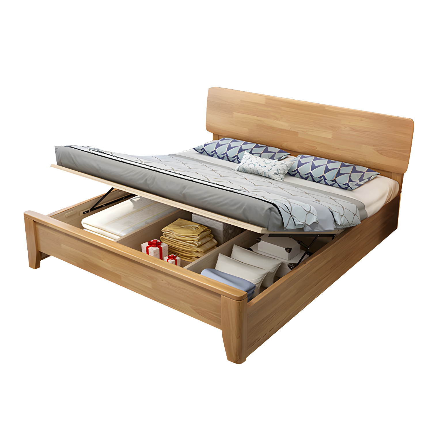 Warm Wood Bed Frame | Ormau - image 10