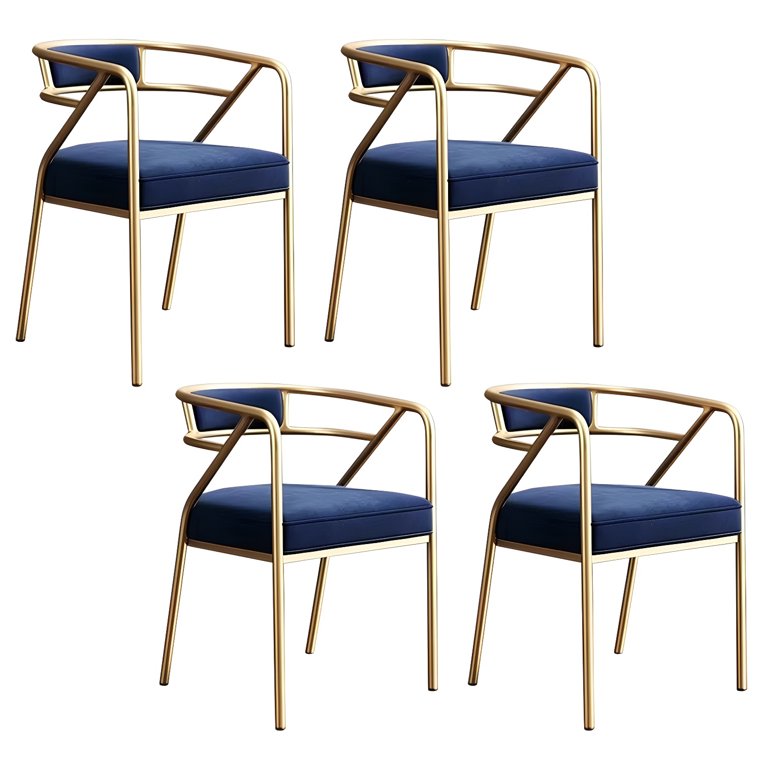 Glam Upholstered Arm Chair | Ormau - image 39
