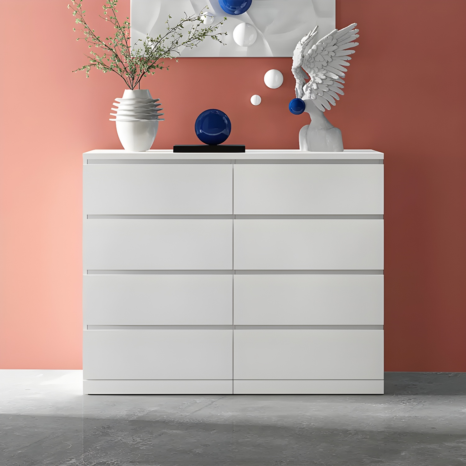 White Modern Chest | Ormau - image 13
