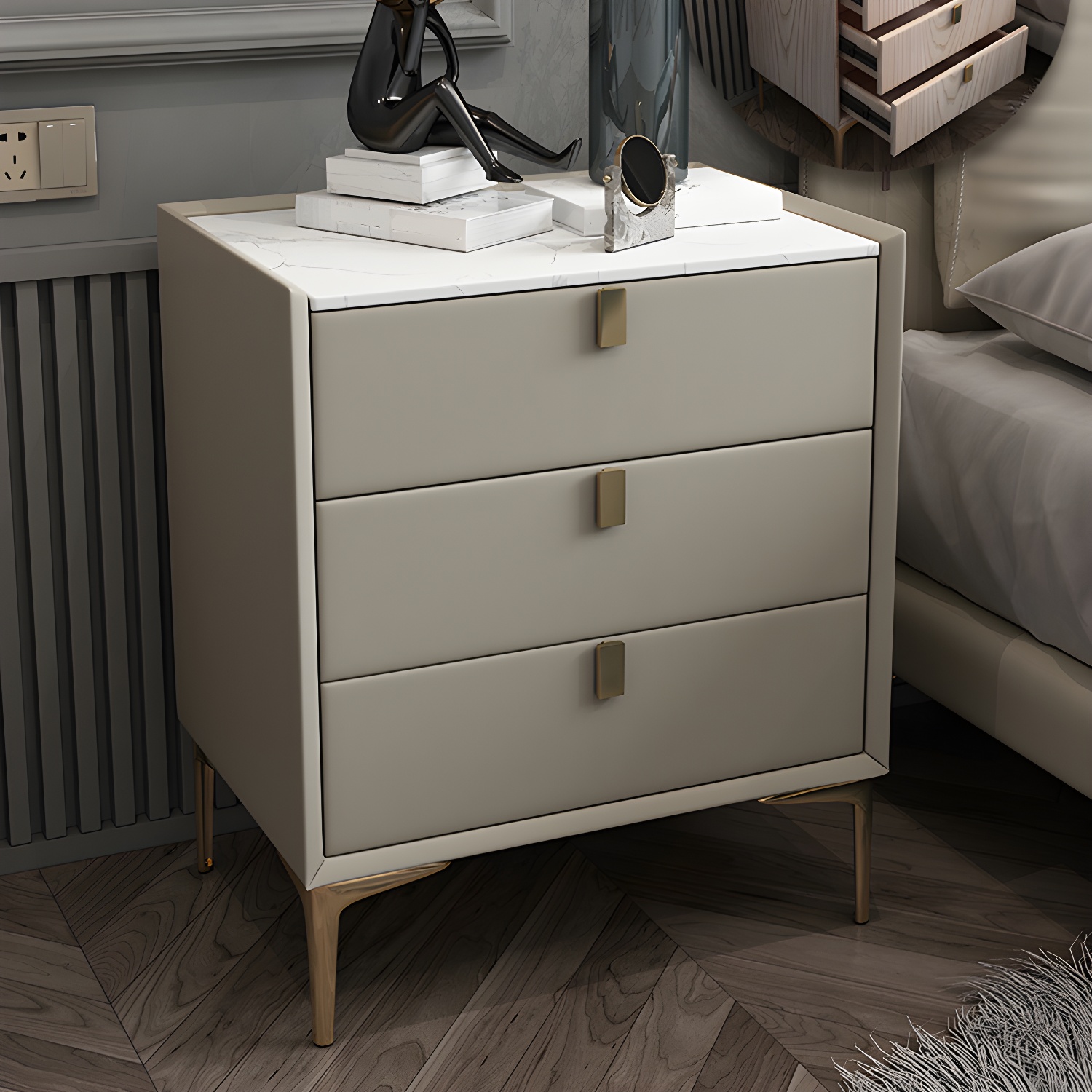 Modern Ash Nightstand | Ormau - image 23