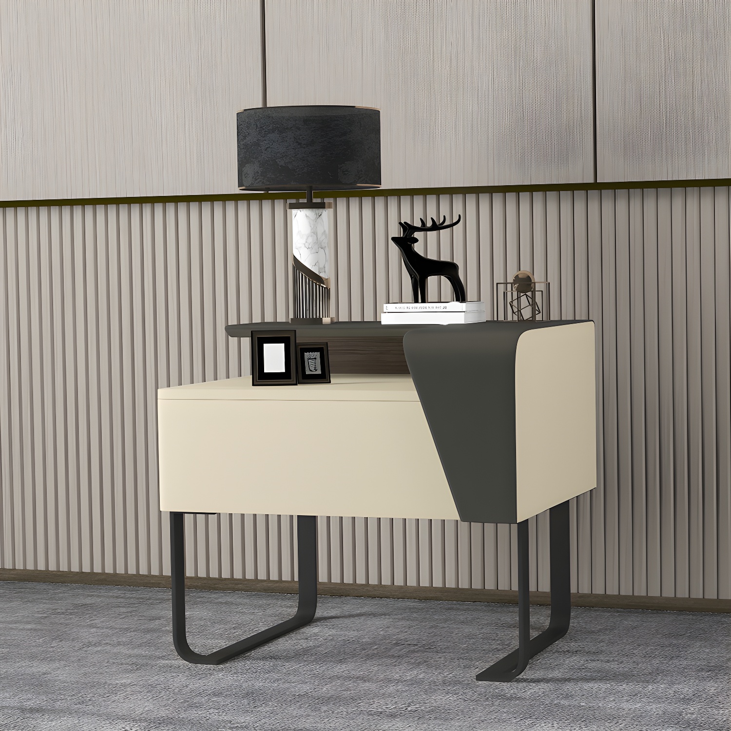 Modern Sled Nightstand | Ormau - image 24