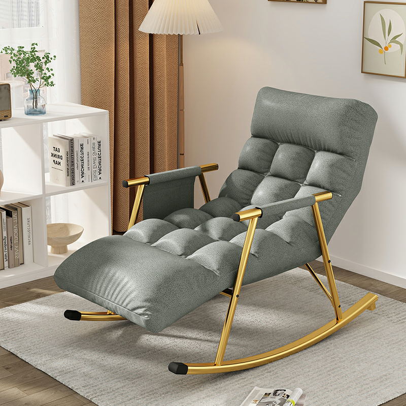 Chic Upholstered Rocking Chair | Ormau - image 28