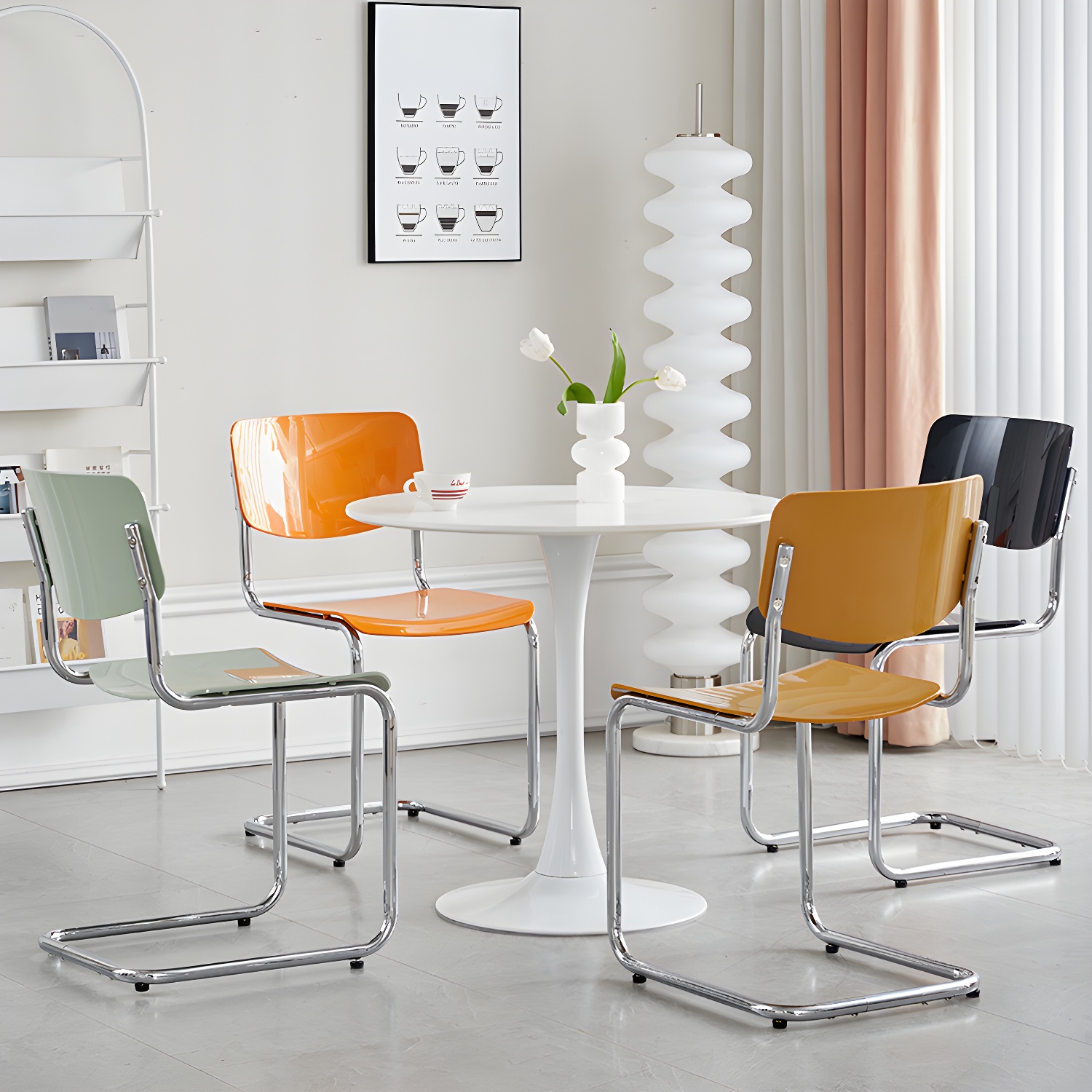 Modern Acrylic Side Chair | Ormau - image 9