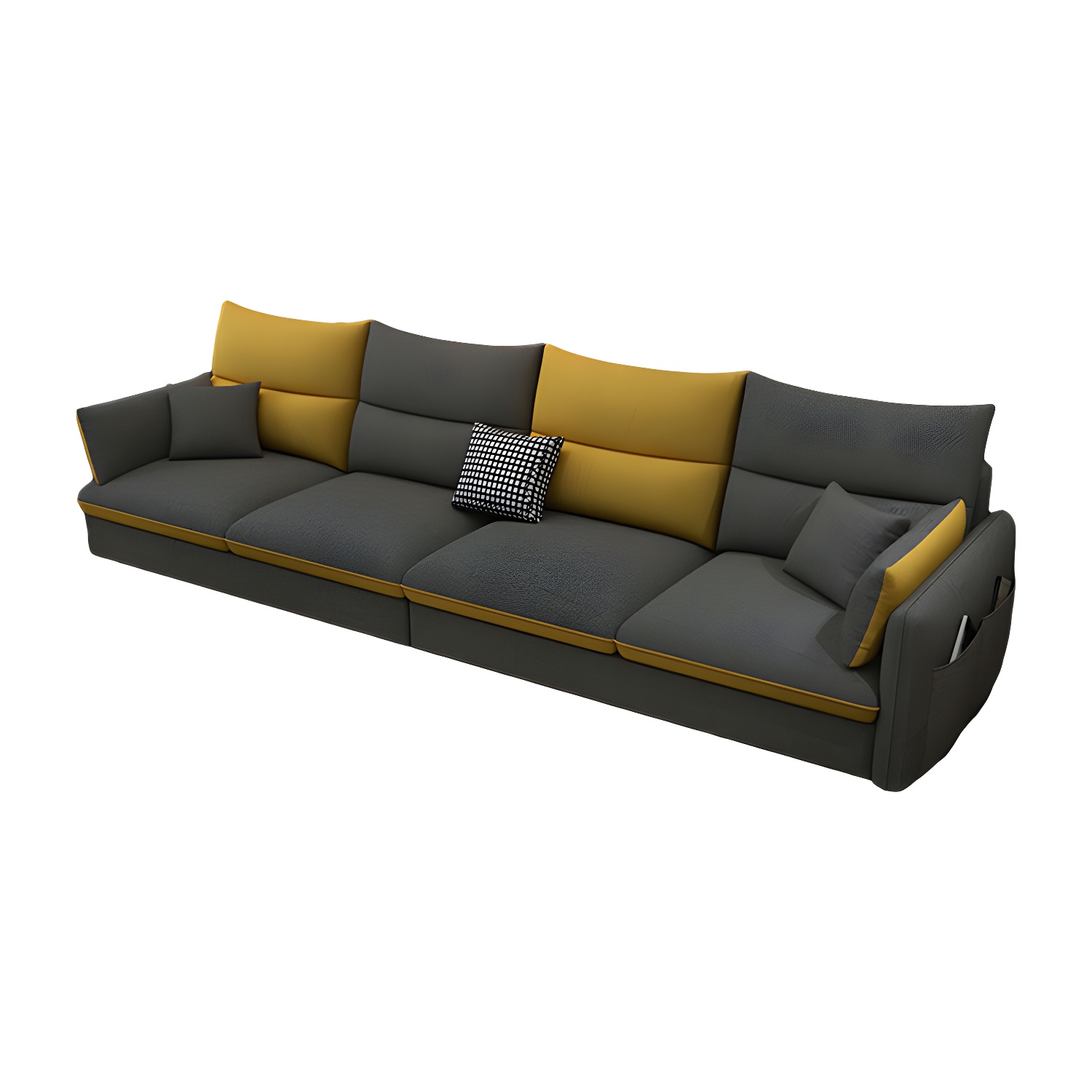 Modern Gray Sectional Sofa | Ormau - image 27