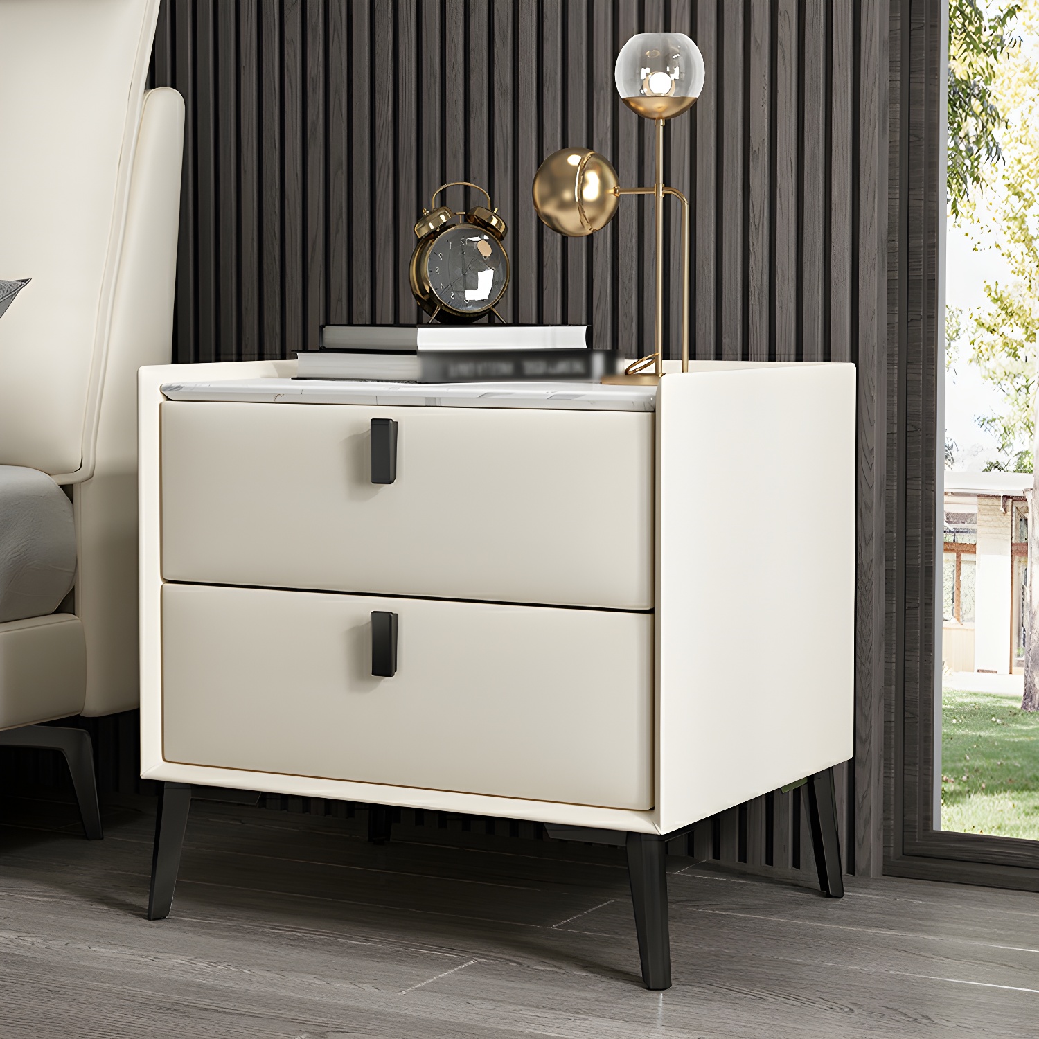Modern Storage Nightstand | Ormau - image 8