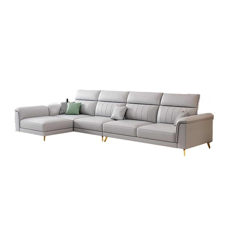 Modern Flared-Arm Sectional | Ormau - image 13
