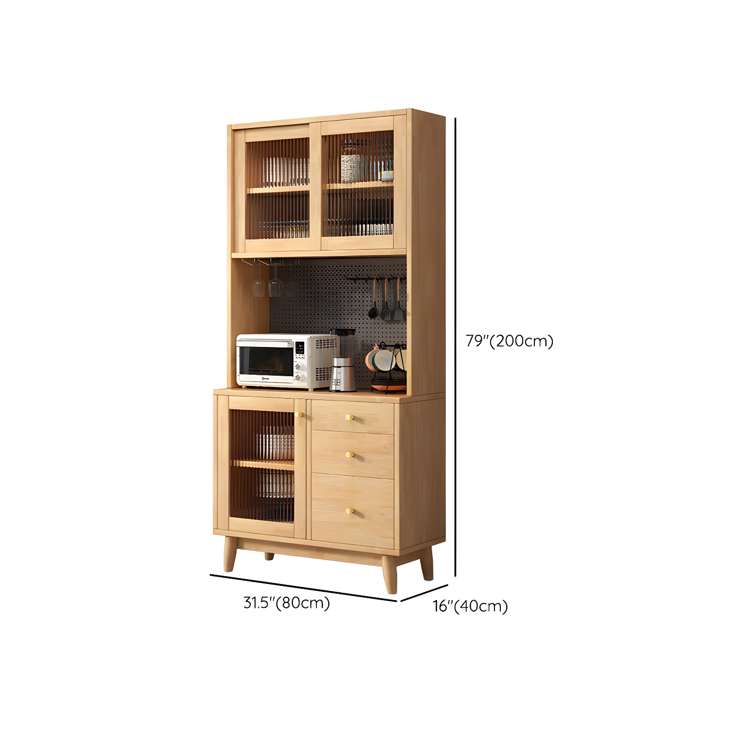 Modern Glass Door Sideboard | Ormau - image 15