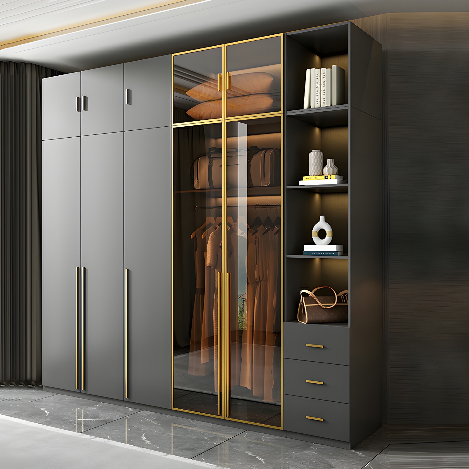 Modern Wardrobe Armoire | Ormau - image 2