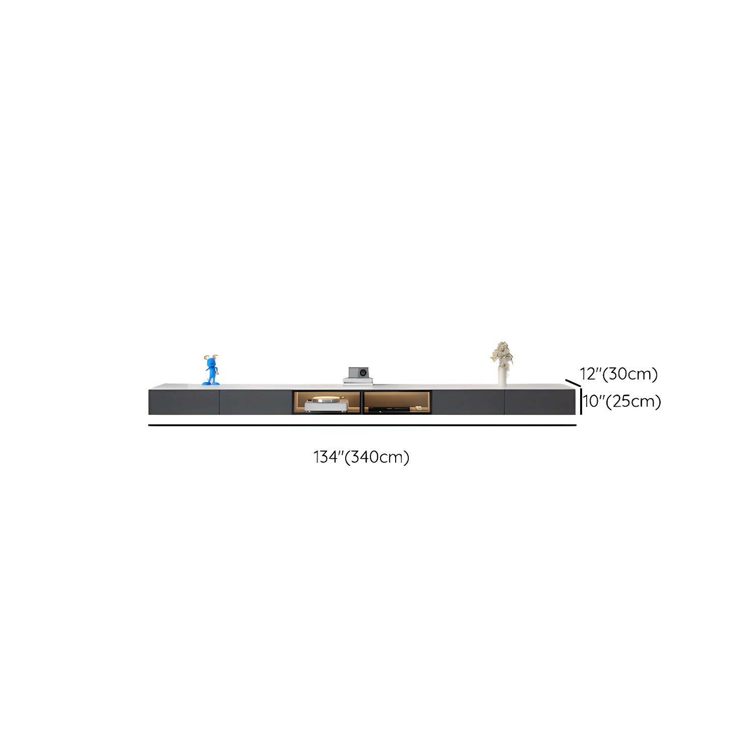 Wall-Mounted Media Stand | Ormau - image 21
