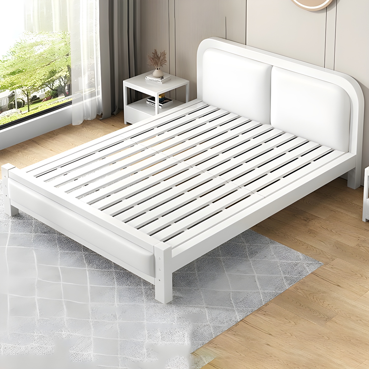 Modern Panel Bed | Ormau - image 2