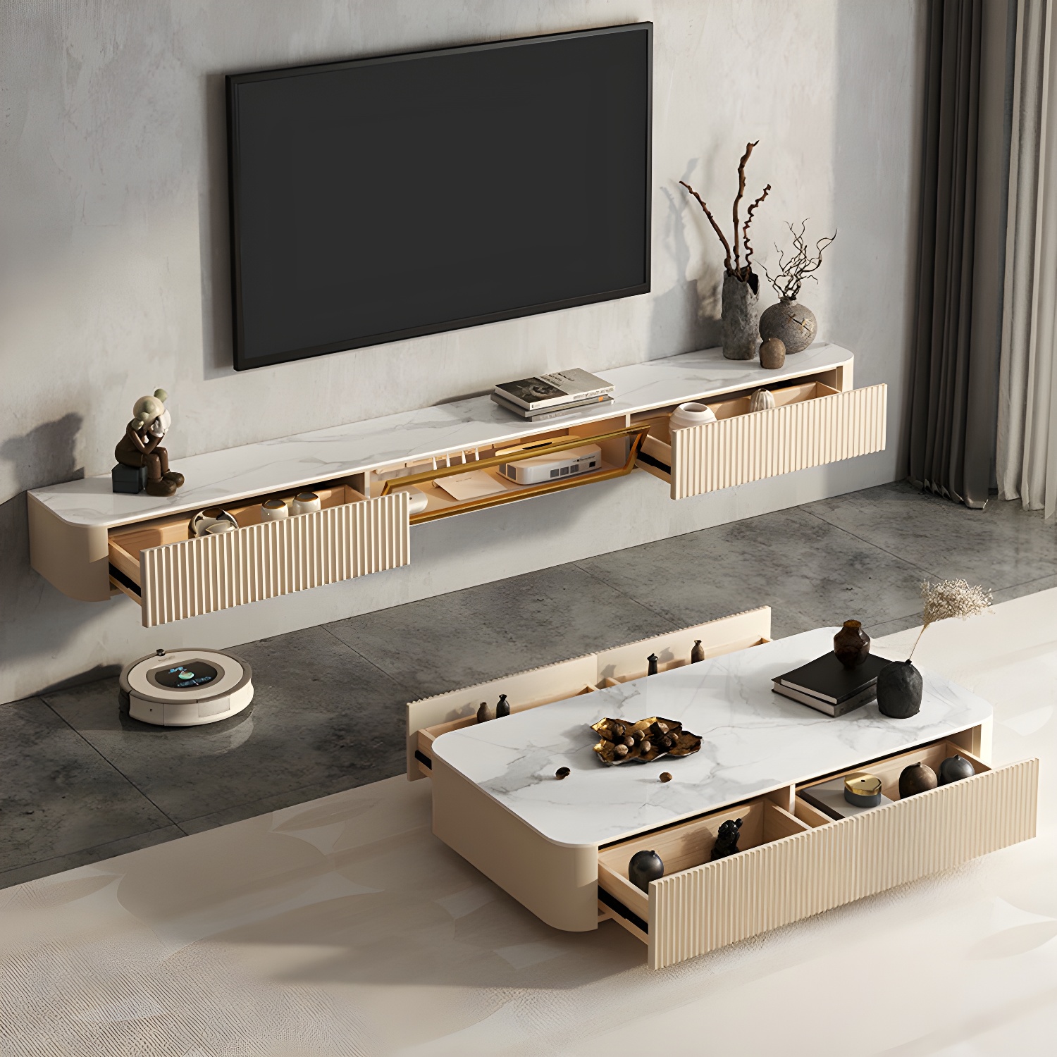 Contemporary Media Console | Ormau - image 11