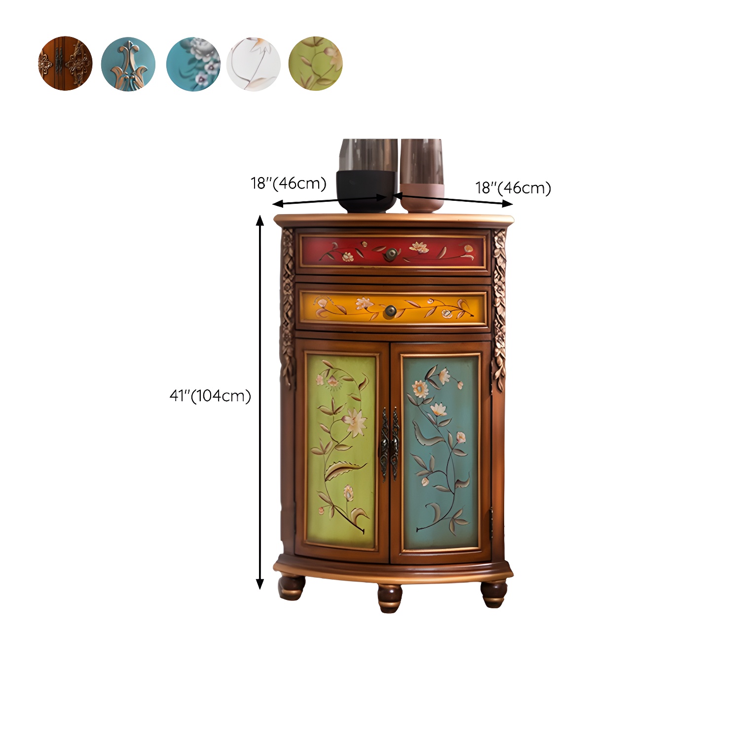 Rustic Corner Cabinet | Ormau - image 13