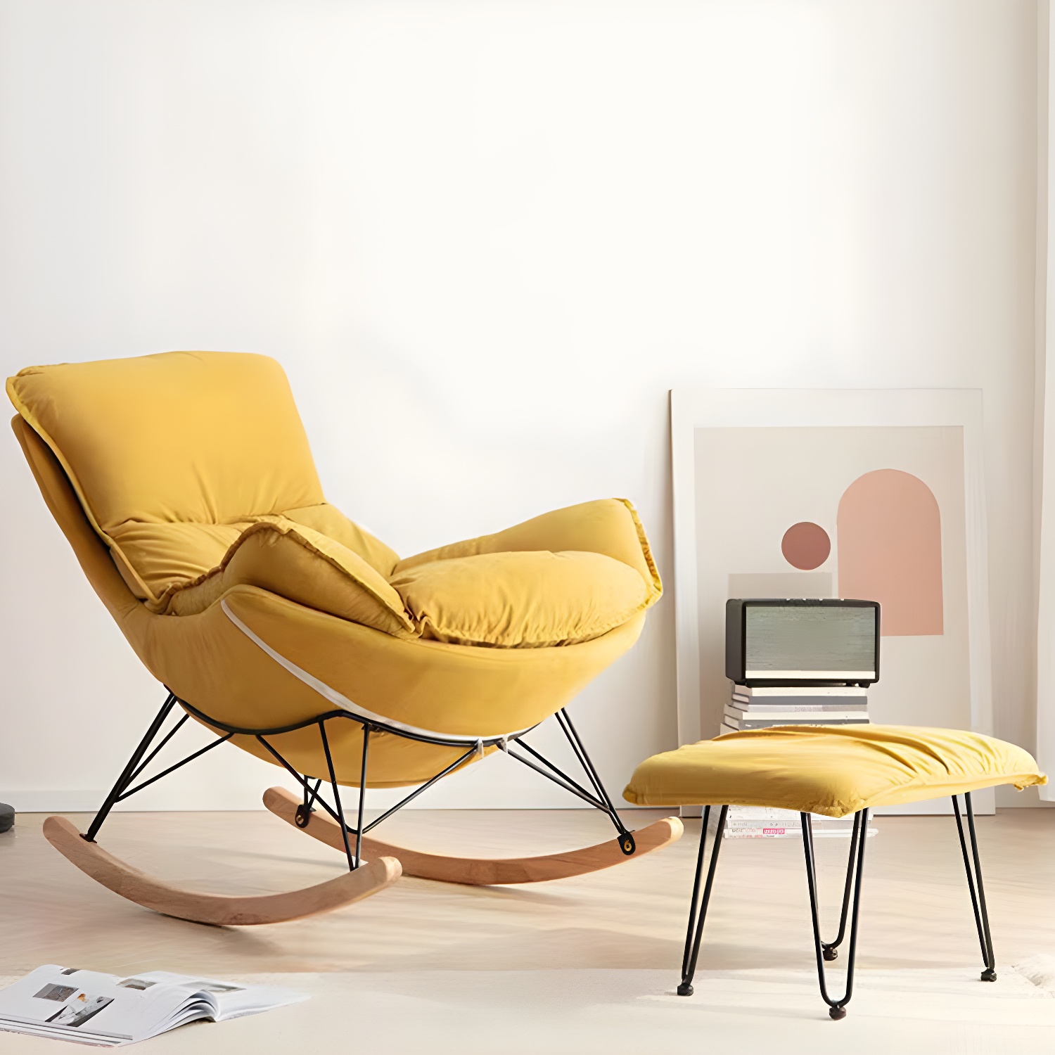Lazy Rocker & Ottoman Set | Ormau - image 9