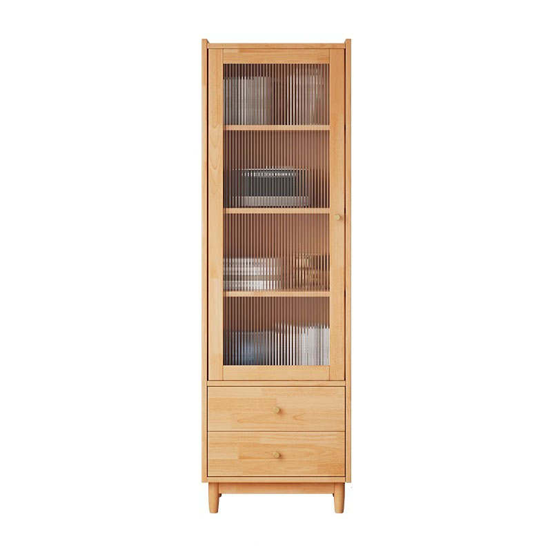 Solid Wood Accent Cabinet with Glass Door | Ormau - image 22