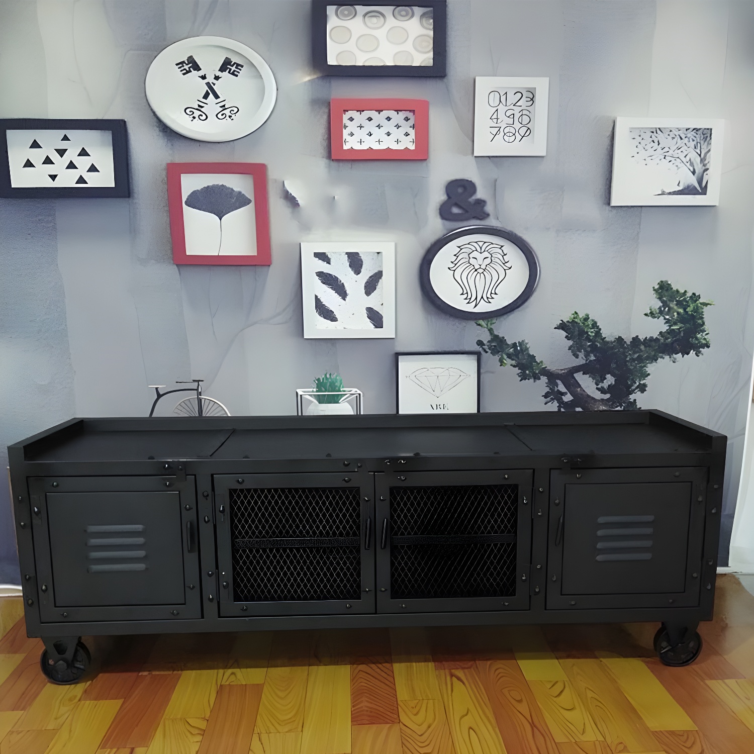 Metal Frame TV Stand | Ormau - image 10