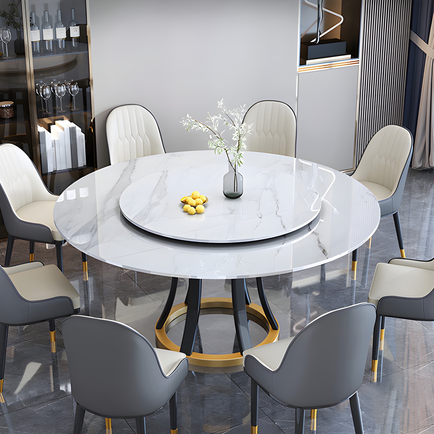 Round Stone Dining Table | Ormau - image 5