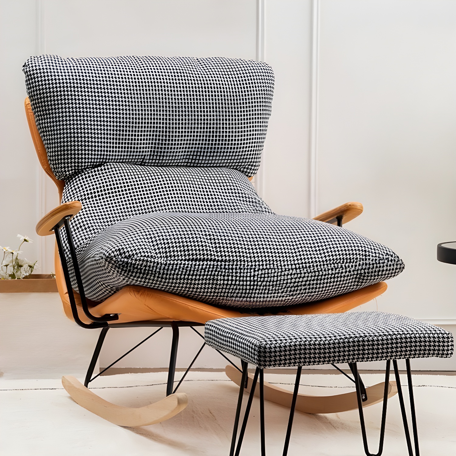 Upholstered Rocking Chair | Ormau - image 7