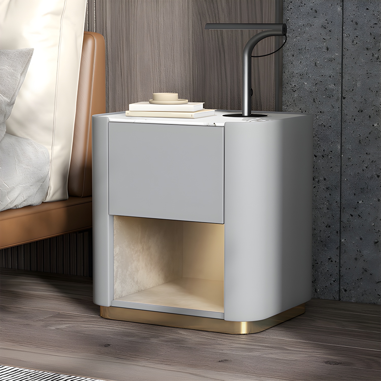 Stone Top Nightstand | Ormau - image 6