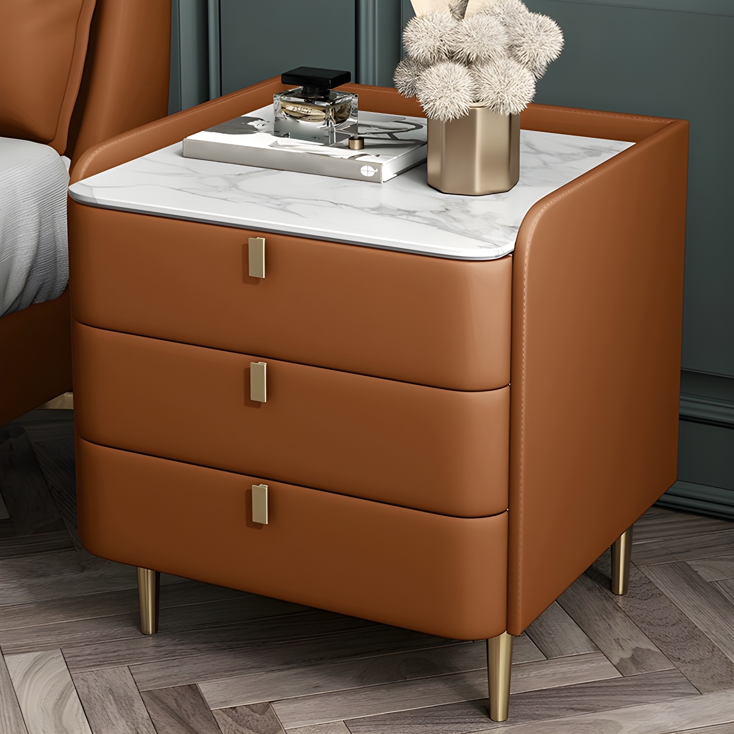 Stone Top Nightstand | Ormau - image 9