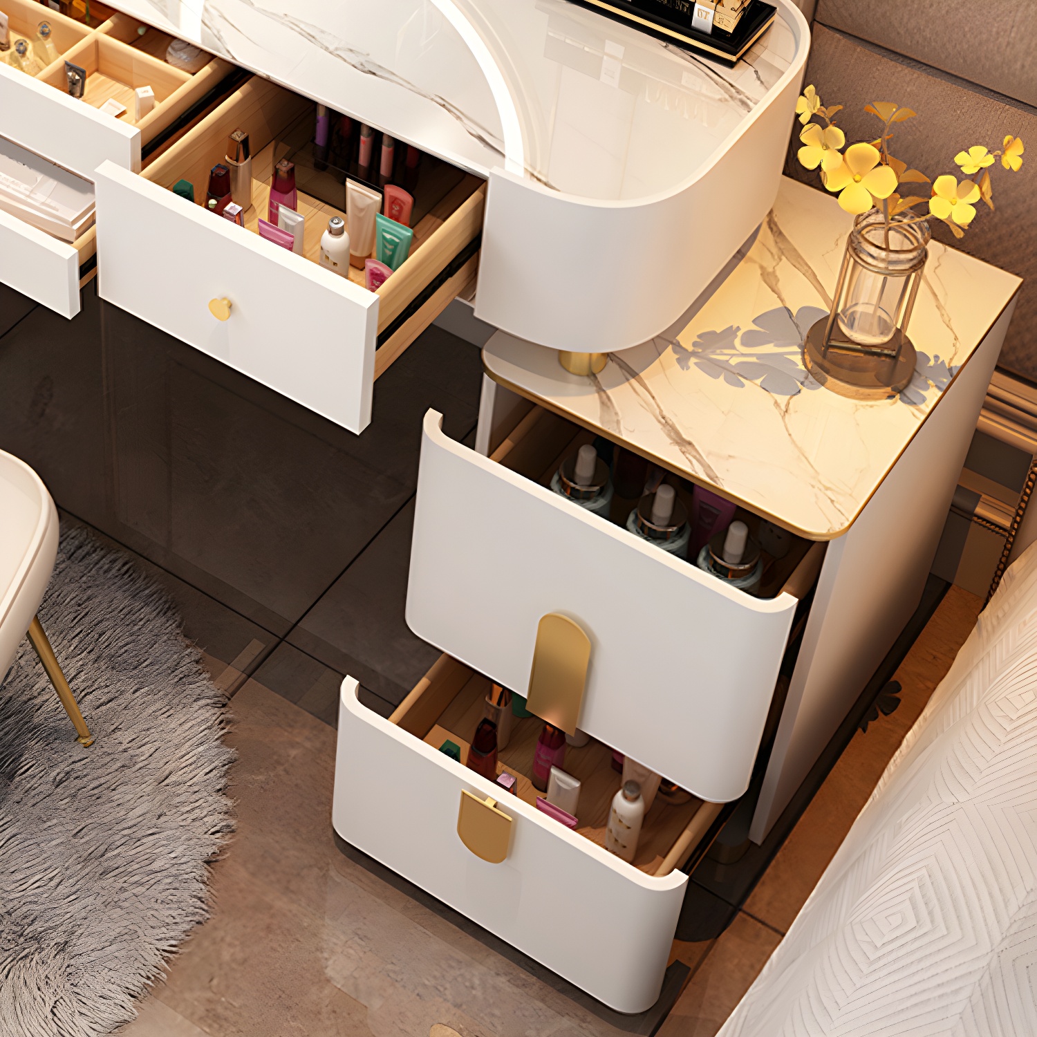 Glass Top Vanity | Ormau - image 11