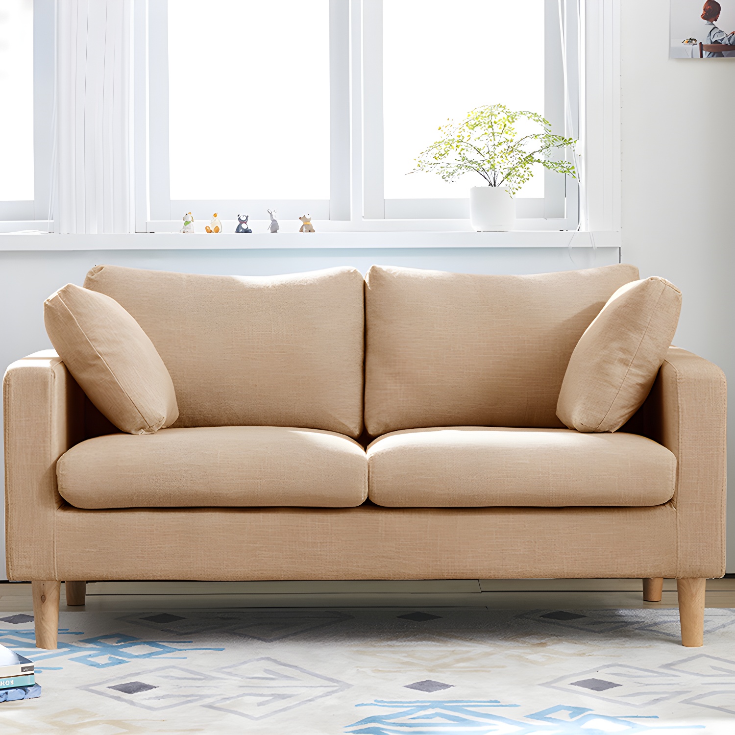 Contemporary Loveseat | Ormau - image 10