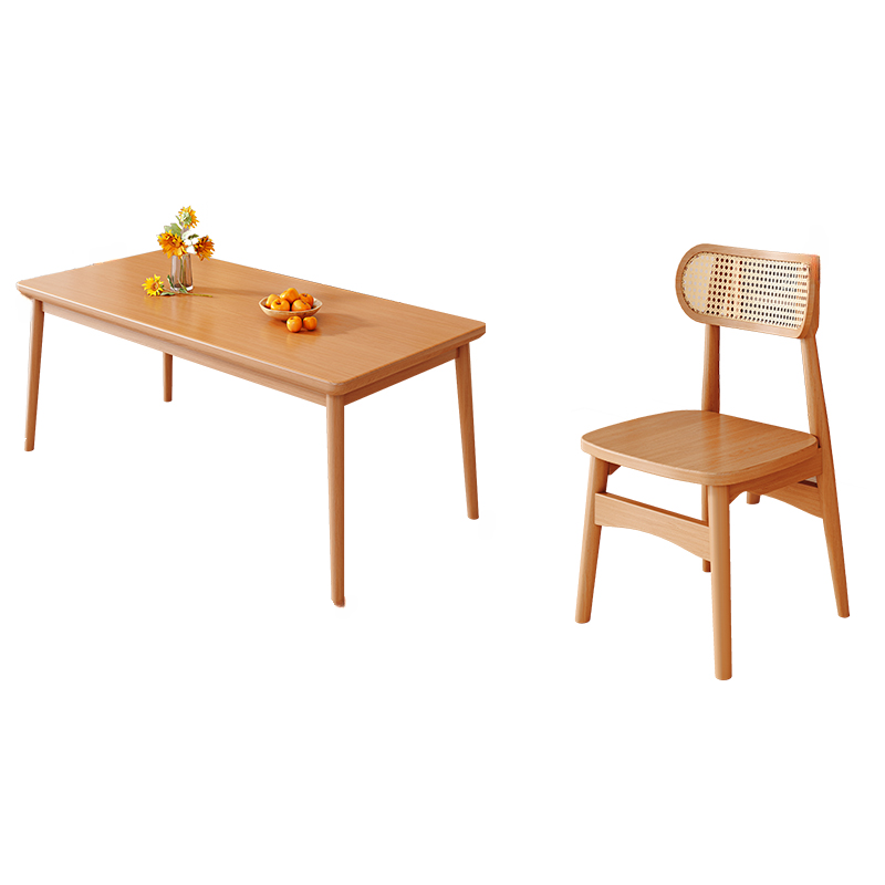 Natural Wood Dining Set | Ormau - image 17