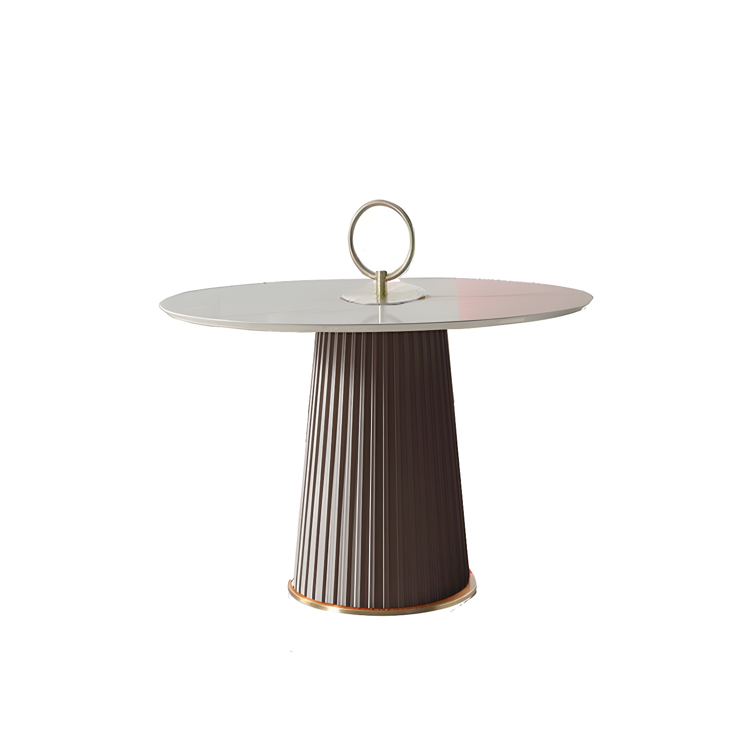Metal Pedestal Coffee Table | Ormau - image 9