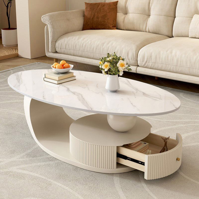 Oval Stone Coffee Table | Ormau - image 6